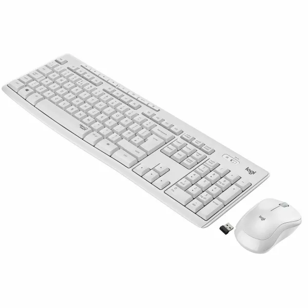 Klaviatūra Logitech 920-009823 Balta Ispaniška Qwerty QWERTY Qwerty UK