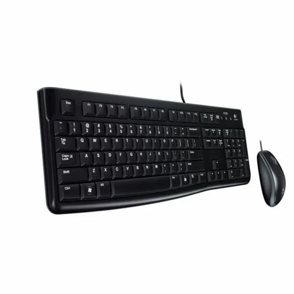 Оптические клавиатура и мышь Logitech 920-002562 Чёрный Английский QWERTY