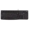 Klaviatūra Logitech K120 Melns Spāņu Qwerty Qwerty US