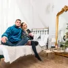 Свитер-одеяло оверсайз Springos HA5083