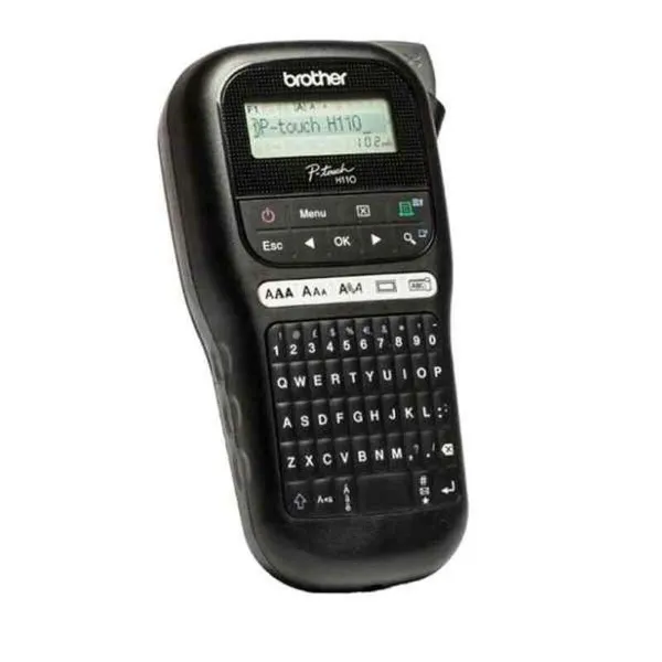 Nešiojamas elektrinis ženklinimo aparatas Brother 5837170 12 mm Juoda