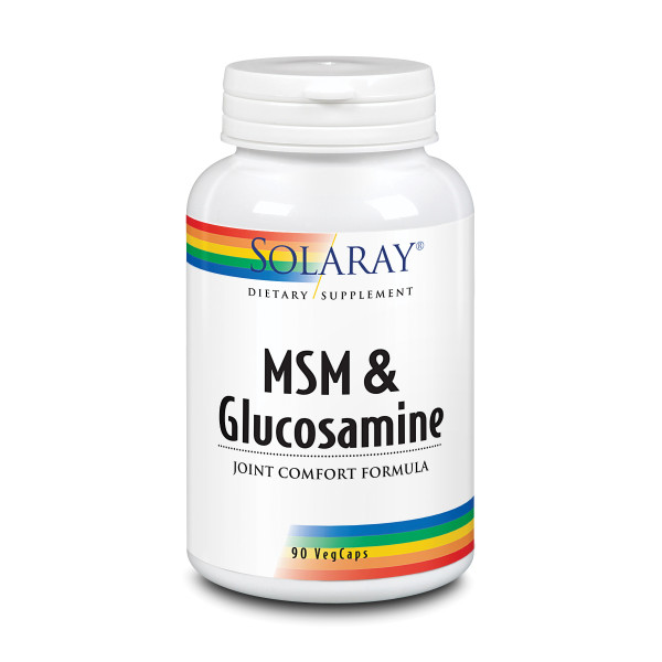 Solaray Msm and Glucosamine 90 Caps