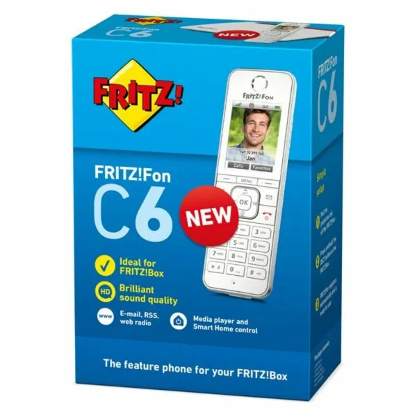 Bezvadu Tālrunis Fritz! 20002875 Balts