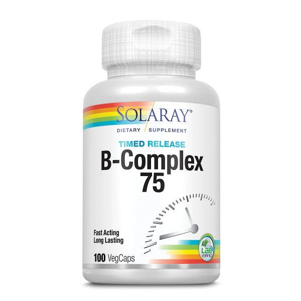 Solaray B Complex 75 AR 100 Vcaps