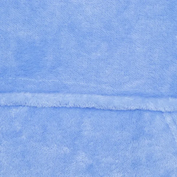 Liela izmēra kapuces sega hoodie blanket Springos HA7320 gaiši zila