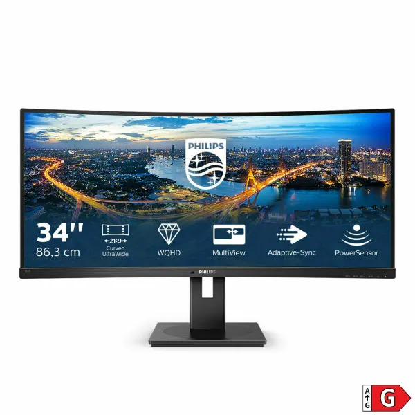 Монитор Philips 345B1C/00 34" LED VA LCD Flicker free 50-60 Hz