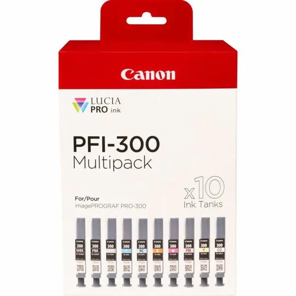 Картридж с оригинальными чернилами Canon PFI-300 Разноцветный