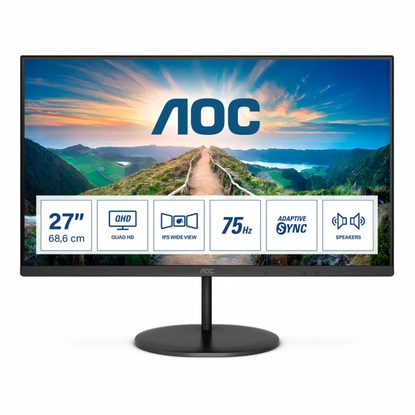 Monitorius AOC Q27V4EA 27" 2K LED