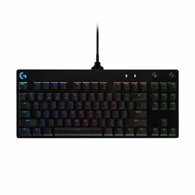 Klaviatuur Logitech 920-010593 Must RGB LED Hispaaniakeelne Qwerty hispaania