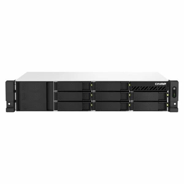 Сетевое системное хранилище данных Qnap TS-873AEU-RP-4G Чёрный