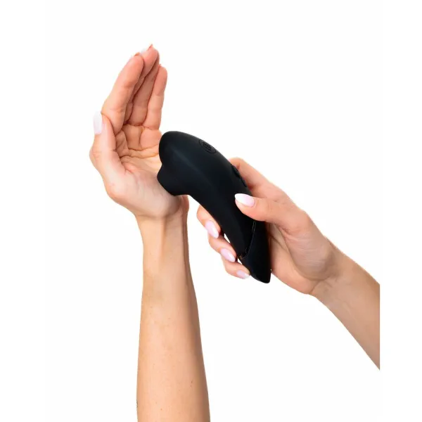 Klitora sūcējs Womanizer WOM180-BLACK Melns