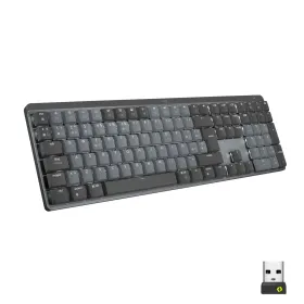 Belaidė klaviatūra Logitech 920-010757 Juoda Anglų EEUU Pilka QWERTY