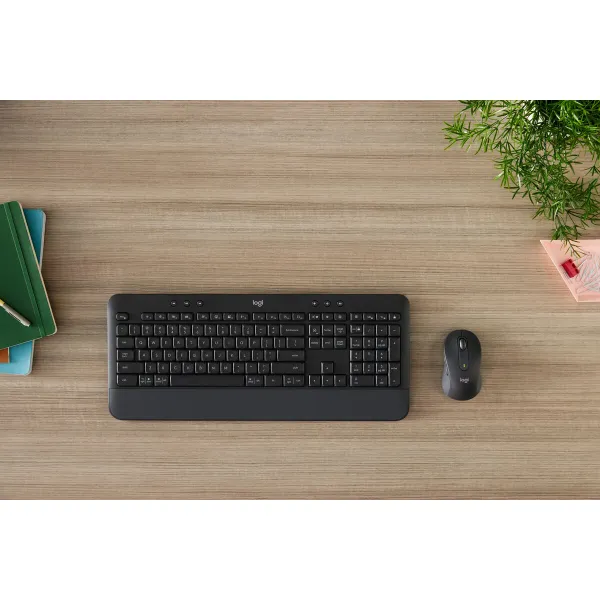 Klaviatūra un Bezvadu Pele Logitech MK650 QWERTY