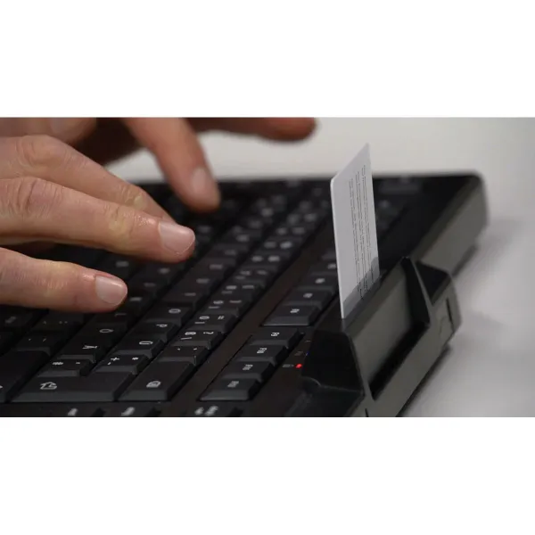 Klaviatūra Cherry JK-A0400EU-2 Juoda Ispaniška Qwerty QWERTZ QWERTY Qwerty US