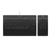 Keyboard 3Dconnexion 3DX-700092 Black Qwerty US