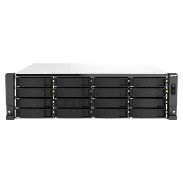 Tinklo saugyklos Qnap TS-h2287XU-RP Intel Xeon E-2336 Juoda / balta