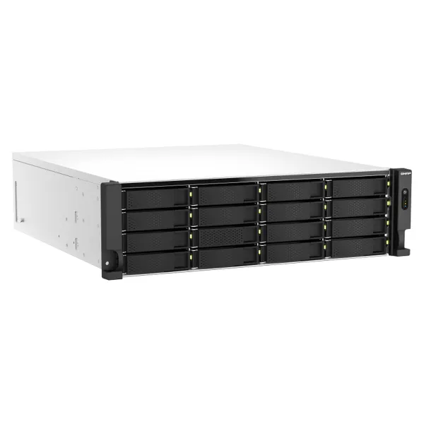 Tinklo saugyklos Qnap TS-h2287XU-RP Intel Xeon E-2336 Juoda / balta