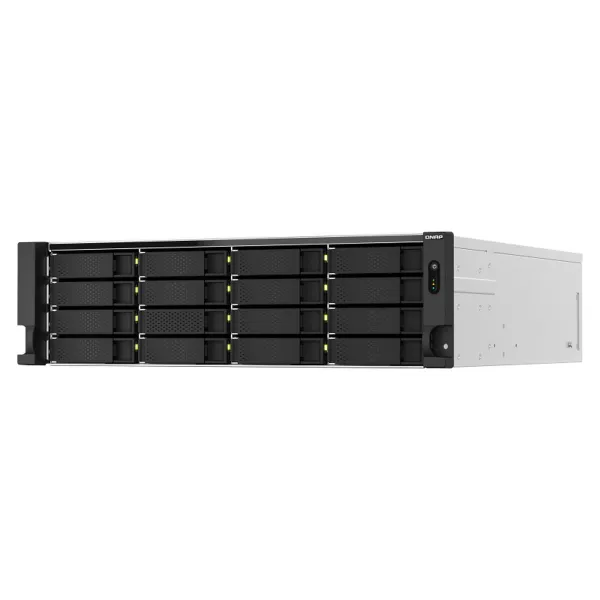 Tinklo saugyklos Qnap TS-h2287XU-RP Intel Xeon E-2336 Juoda / balta