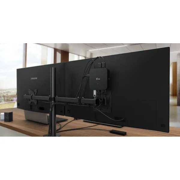 USB-jaotur i-Tec C31TRIPLE4KDOCKPDPRO Must