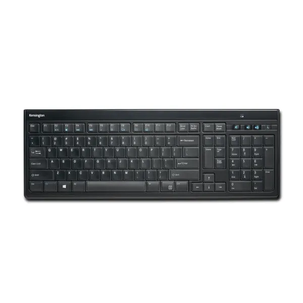Klaviatūra Kensington K72344ES Ispaniška Qwerty Juoda Spalvotas Ispanų QWERTY