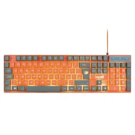 Клавиатура и мышь FR-TEC Dragon Ball Испанская Qwerty Оранжевый