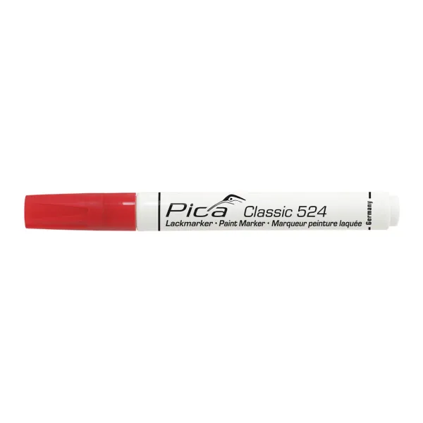 Permanentais marķieris Pica Classic Sarkans