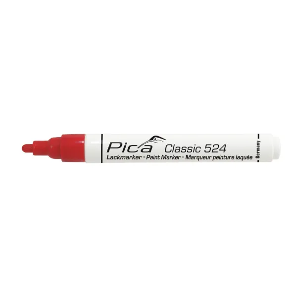 Permanentais marķieris Pica Classic Sarkans