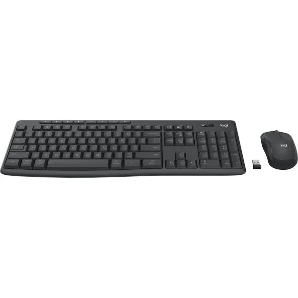 Klaviatūra ir pelė Logitech 920-012073 Grafito Anglų QWERTY Qwerty UK