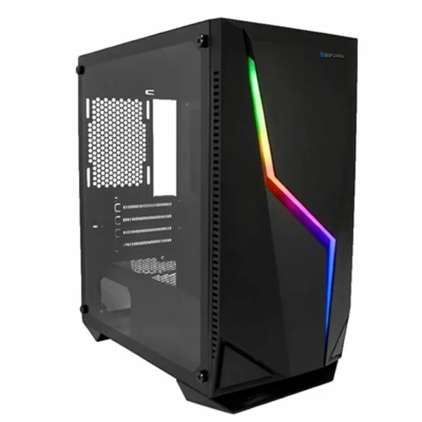 ATX Pus-torņveida Kārba CoolBox DG-CHA-M235-0 Melns