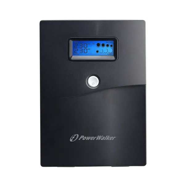 Uninterruptible Power Supply System Interactive UPS Power Walker VI 3000 SCL FR 1800 W
