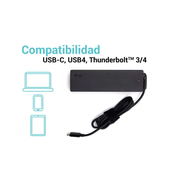 Портативное зарядное устройство i-Tec CHARGER-C100W Чёрный