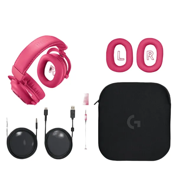 Žaidimų ausinės su mikrofonu Logitech G PRO X 2 LIGHTSPEED