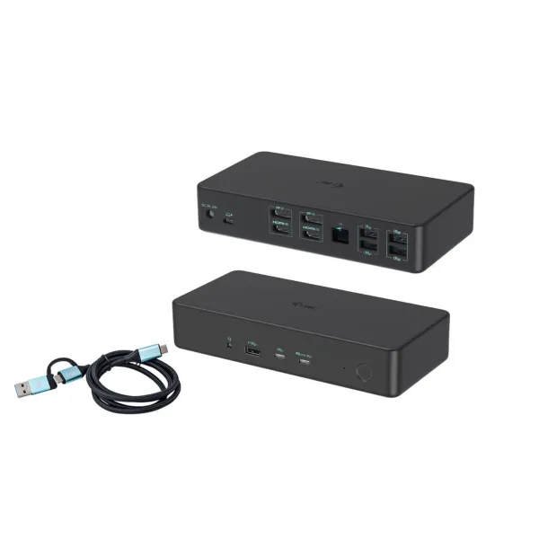 Докстанция i-Tec CADUAL4KDOCKPD2 Чёрный