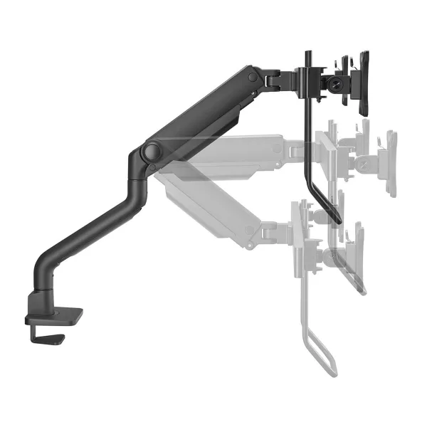 Ekrāna Galda Atbalsts Neomounts DS75S-950BL2 Melns 27"
