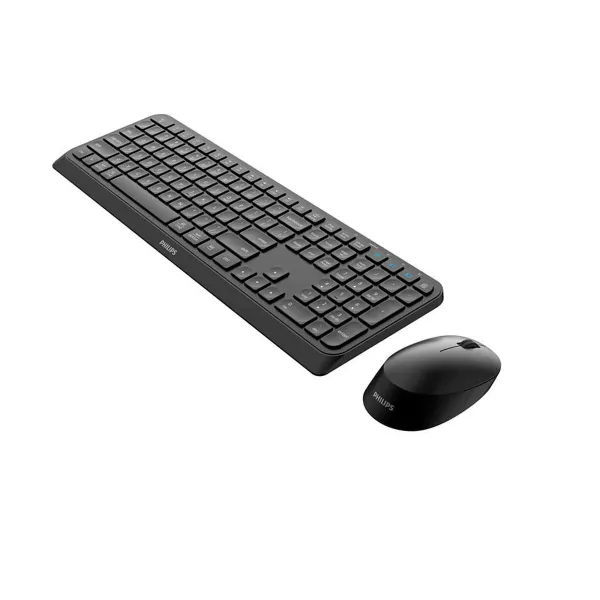 Klaviatūra un Pele Philips SPT6407B/16 Melns Qwerty US