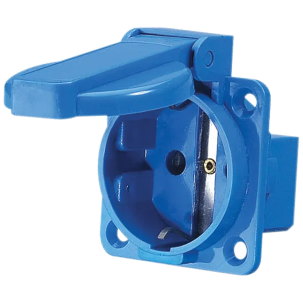 Iebūvējama rūpnieciskā kontaktligzda HT-105SR 16A IP44 230 vācu tipa