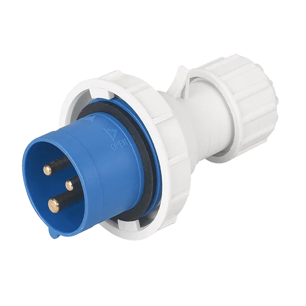 ВИЛКА ПРОМЫШЛЕННАЯ HTN-0131 16А IP67 1Ф+Н+З 230
