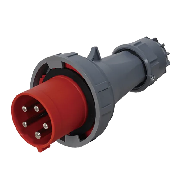 ВИЛКА ПРОМЫШЛЕННАЯ HTN-0351 63A IP67 3P+N+E 400V