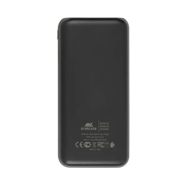 Powerbank Rivacase VA2071 Musta 20000 mAh