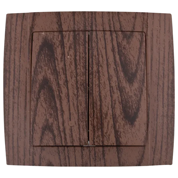 SR-2504 2-PAINIKKEINEN KYTKIN, 1-SUUNTAINEN, WENGE