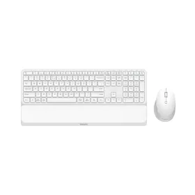 Hiir & Klaviatuur Philips SPT6607W/16 Valge QWERTY
