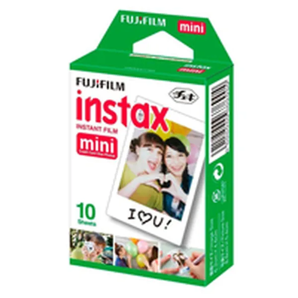 Digital Camera Fujifilm INSTAX GLOSSY MINI 10 COPIAS White
