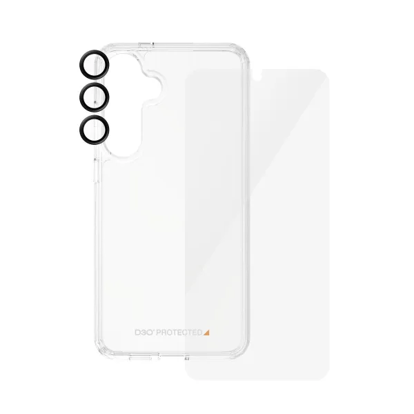 Mobiliojo telefono dėklas Panzer Glass B1211+7351 Skaidrus Galaxy S24 Plus
