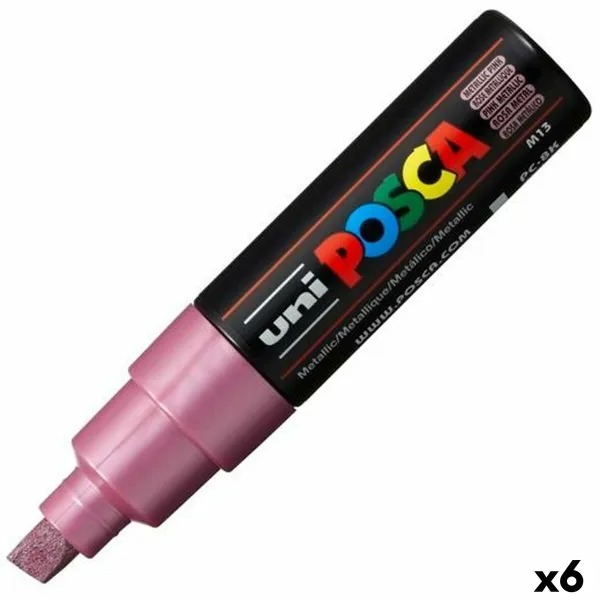 Marķieris POSCA PC-8K Rozā (6 gb.)
