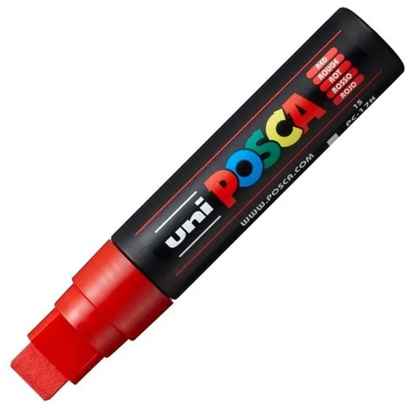 Marķieris POSCA PC-17K Sarkans (5 gb.)