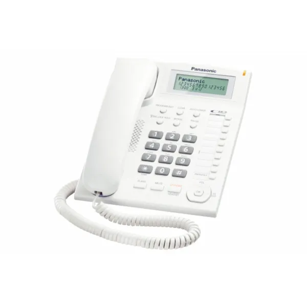 Fiksētais Telefons Panasonic KX-TS880EXW LCD Balts