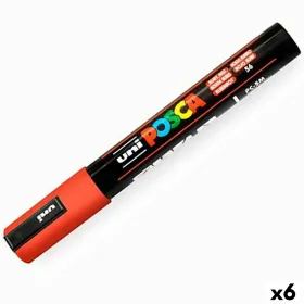 Markeris POSCA PC-5M Rubinas (6 vnt.)