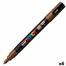 Huopakynä POSCA PC-3M Ruskea (6 osaa)