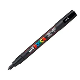 Marker POSCA PC-3M Must (6 Ühikut)