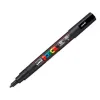 Marker POSCA PC-3M Must (6 Ühikut)